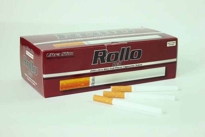  סיגריות טיובס ROLLO דגם RED אולטרה סלים 6.5 מ"מ 200 יחידות